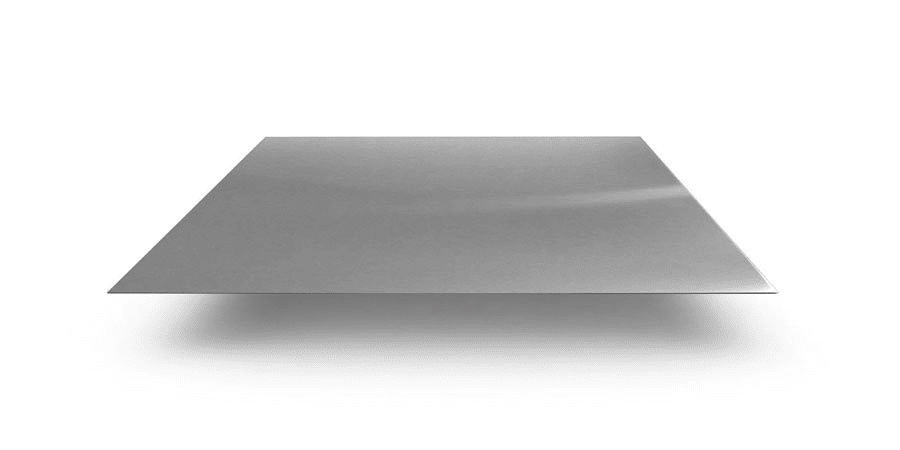 Листы оцинкованные гладкие (1,25*2), RAL в защитной плёнке