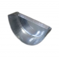 Заглушка желоба оцинкованная